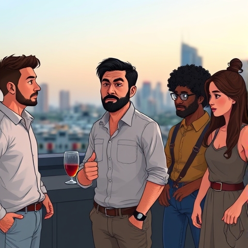 Second Chance at the Rooftop Bar