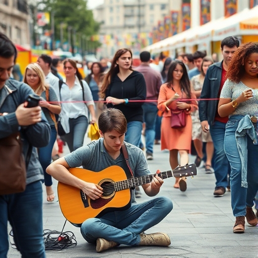The Silent Applause in the City Square