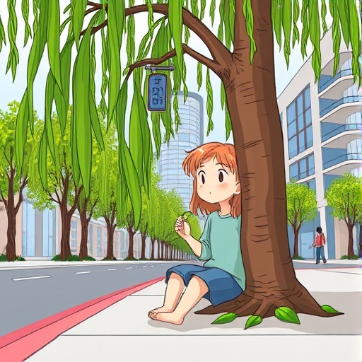 The Last Leaf on Willow Street