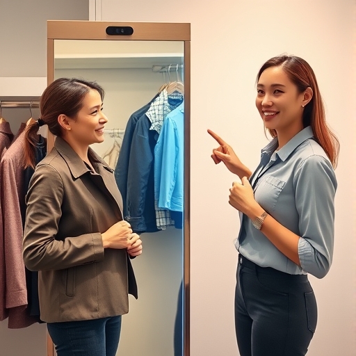 The Mirror That Chooses Your Outfit