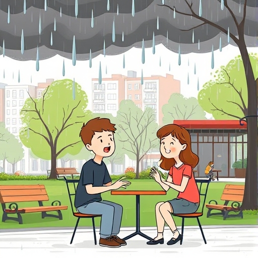 Rainy Day Surprise at the Park