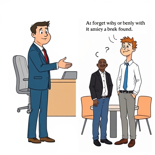 First Day Mix-Up: Meeting a New Boss vs. a New Colleague