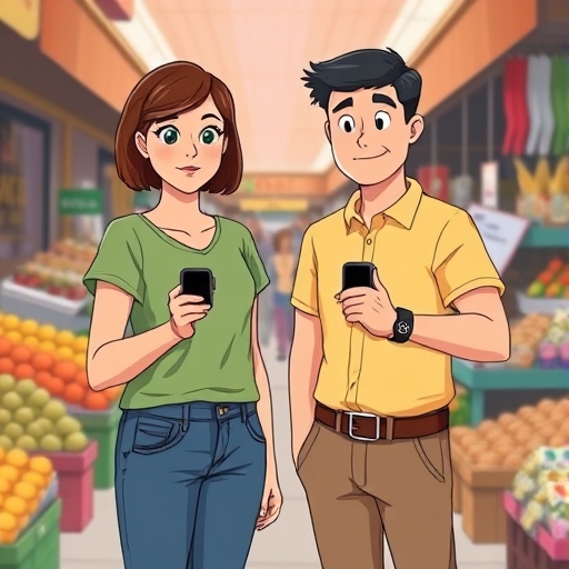 Gadget Swap Chaos at the Market