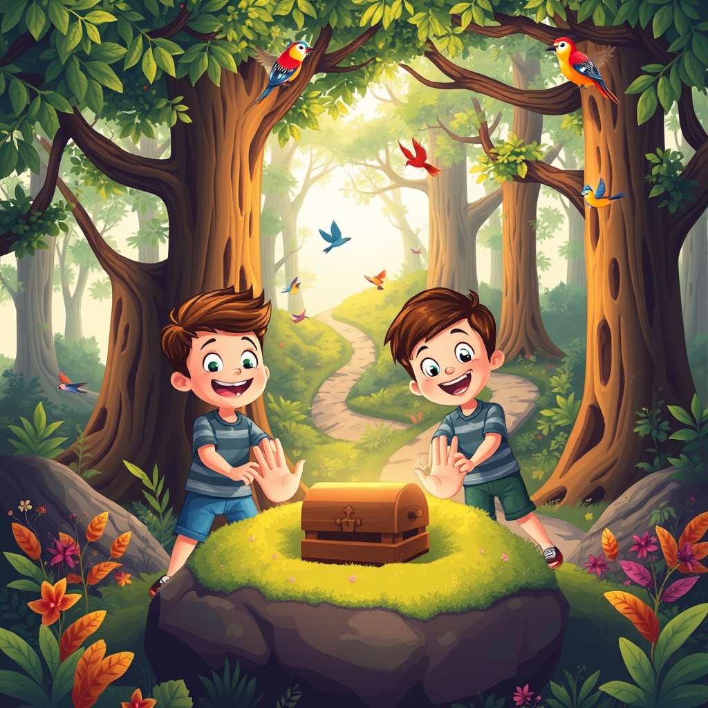 אוצרות במעמקי היער