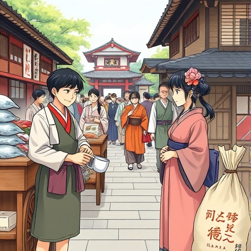 A Stroll Through the Edo Market