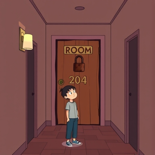 The Locked Door in Room 204