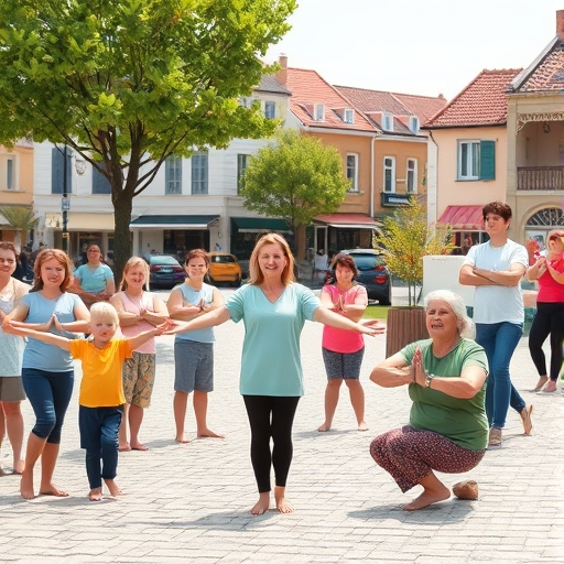 Stretching New Bonds: Yoga in the Village Square