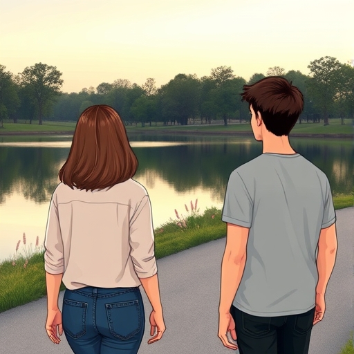 Evening Walk in the Park