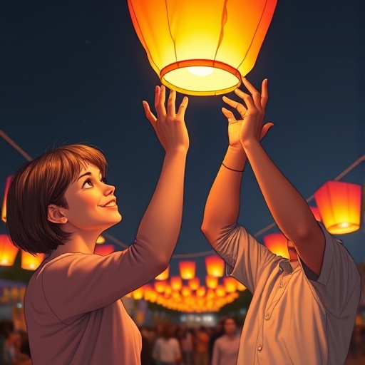 Festival Lanterns and Quiet Conversations