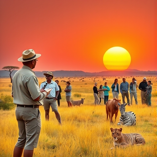 Nightfall in the Savannah