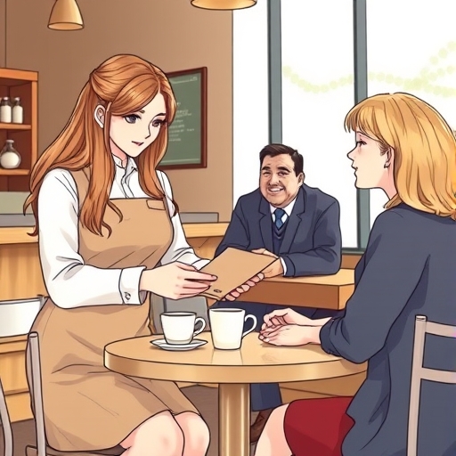 The Mysterious Manuscript at the Embassy Cafe