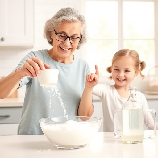 Bubble Surprise in Grandma’s Kitchen
