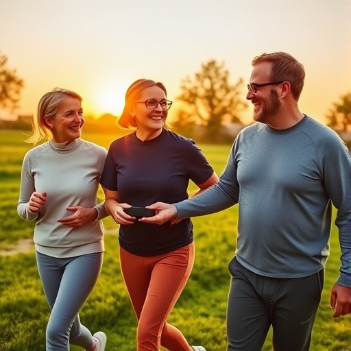 Tandem Steps at Sunrise
