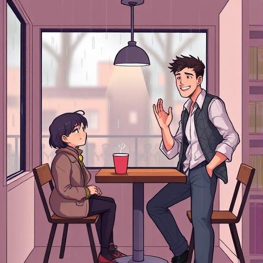 Rainy Day in the Mountain Cafe