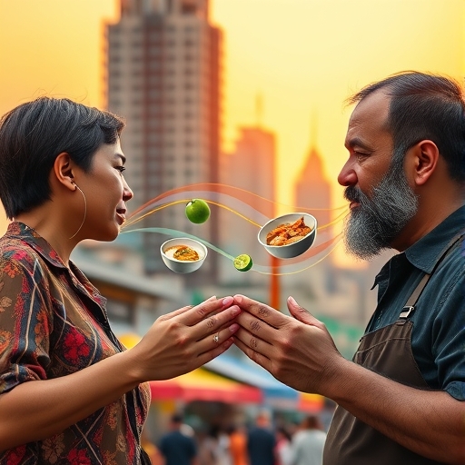 Flavor Exchange at the Skyline Market