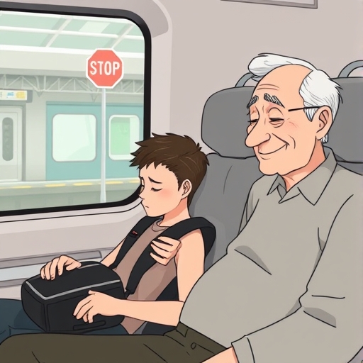 Stranger's Kindness on the Train