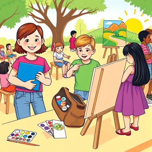 The Missing Sketchbook at Art Camp