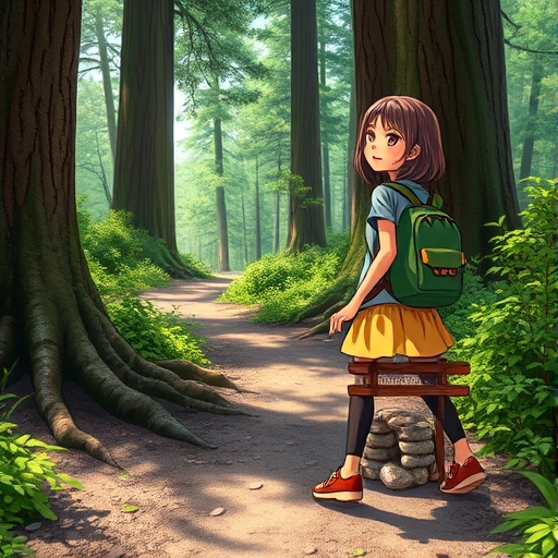 Echoes of the Forest Path