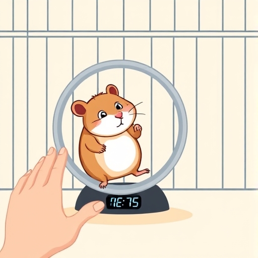 Pixel the Hamster's Wireless Wheel