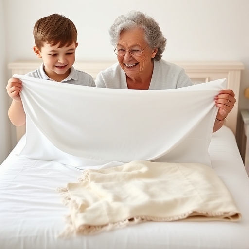 Making a Cozy Bed with Grandma