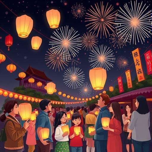 Festive Lights: Lanterns or Fireworks?