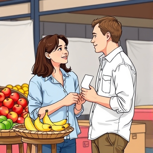 Neighbors at the Market