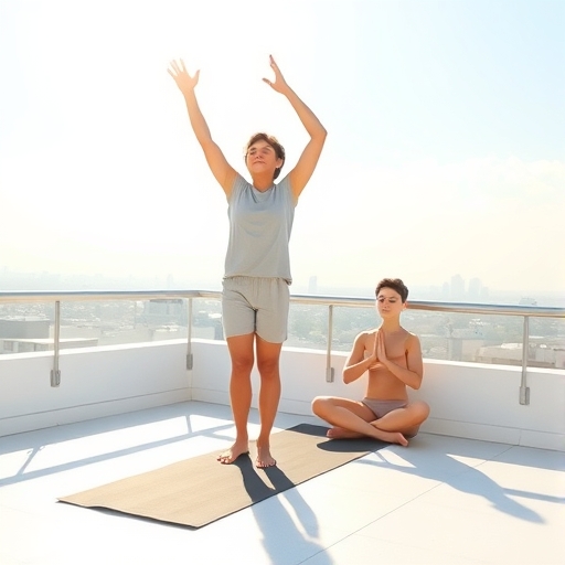 Sunrise Yoga on the Rooftop