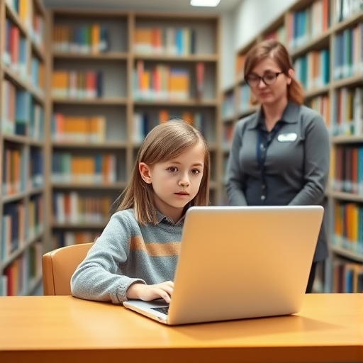 Library Laptop Surprise