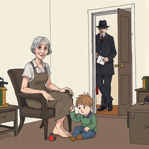 The Debt Collector's Visit in 1930s London