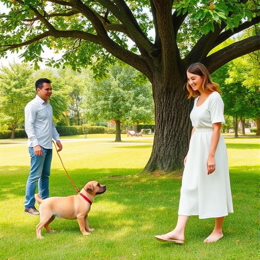 Lost Puppy at the City Park