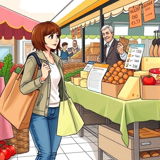 Changing Plans at the Morning Market