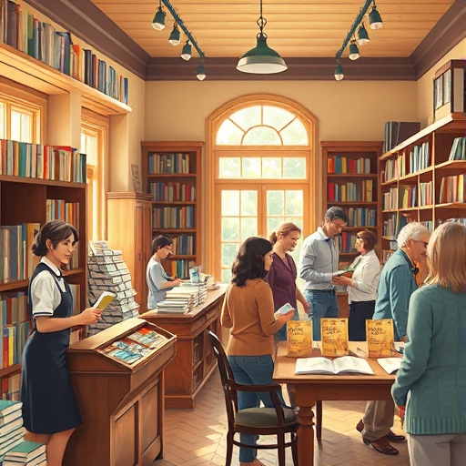 Behind the Counters of a Vintage Bookstore