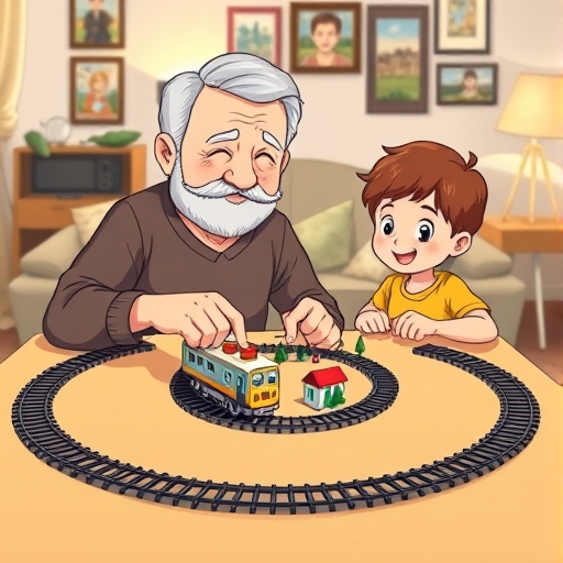 Grandpa's Model Train