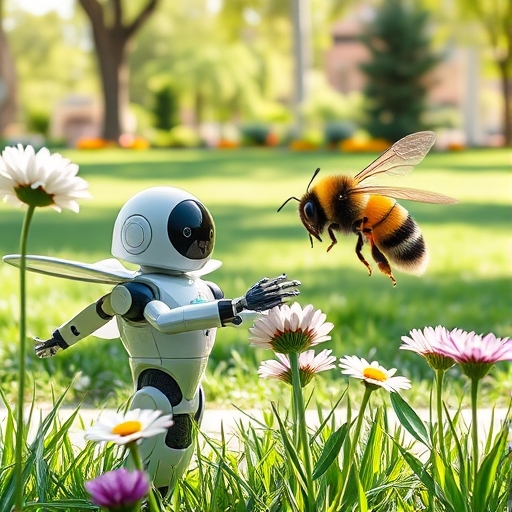 Robo-Bee Saves the Garden