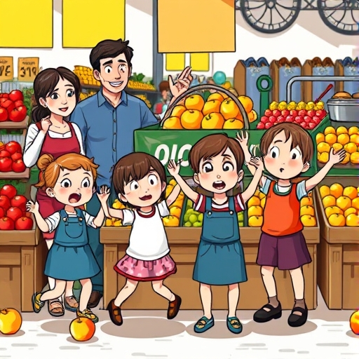 Viral Dance Disaster at the Market