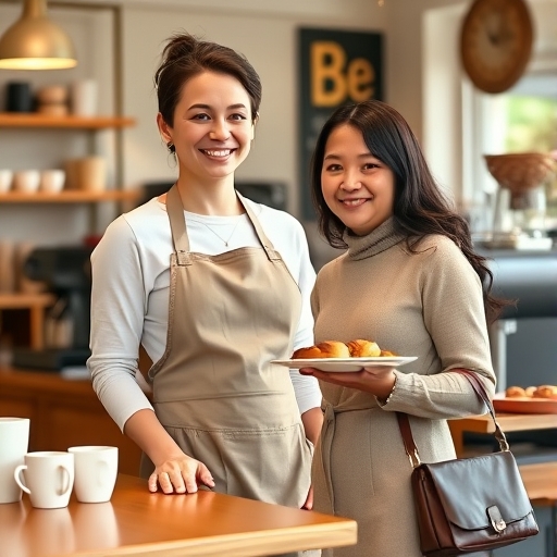 The Friendly Barista's Morning Ritual