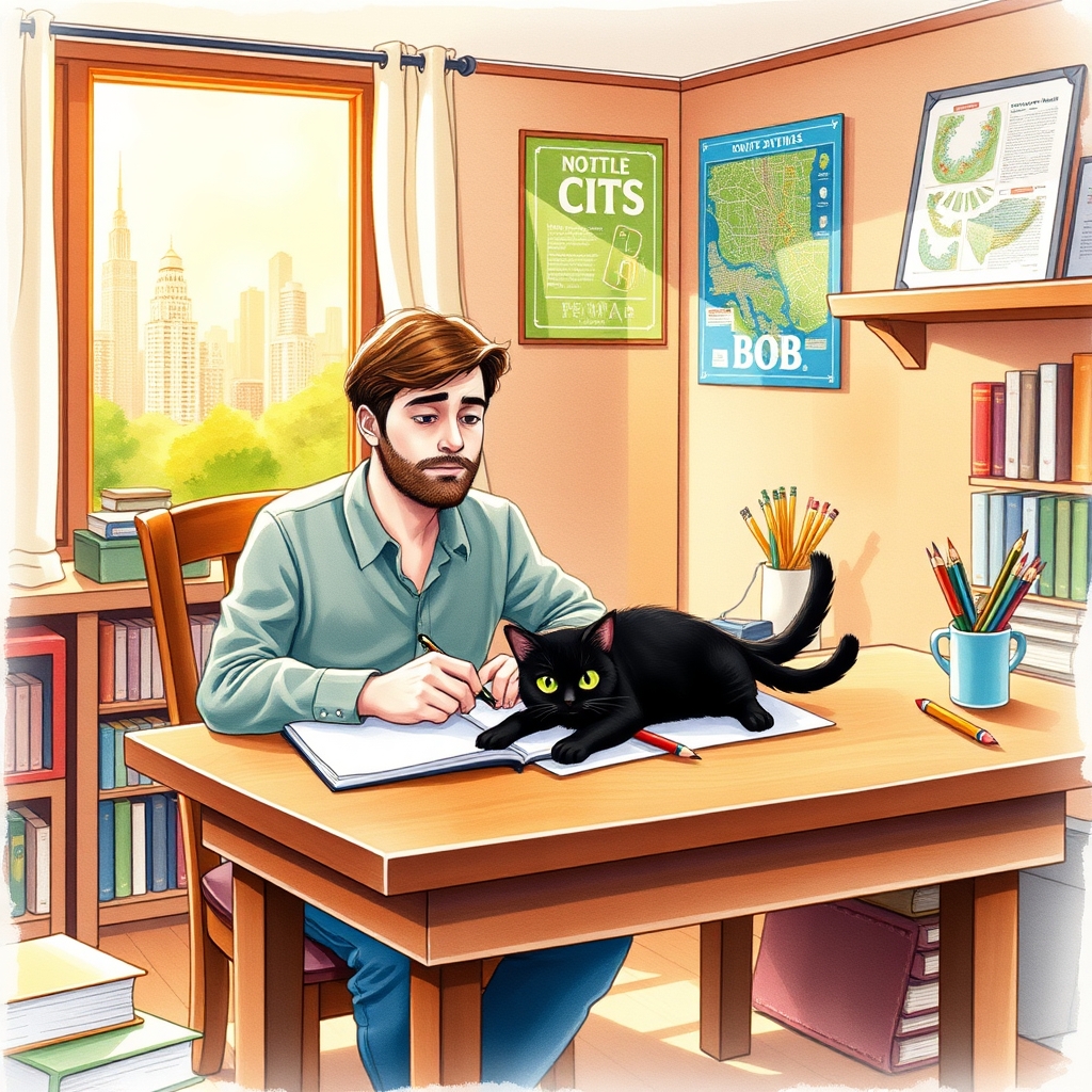 החתול של הסופר