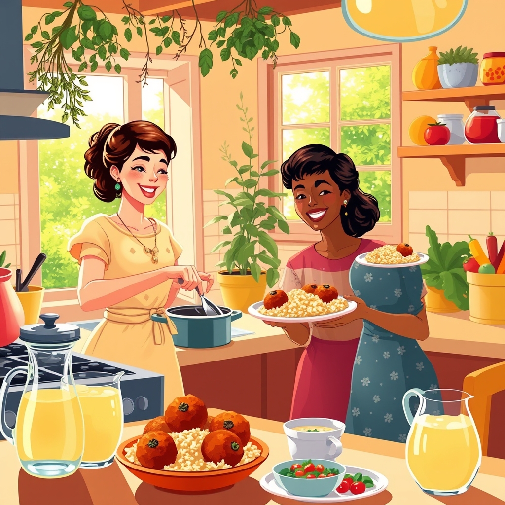 המטבח של השכנה