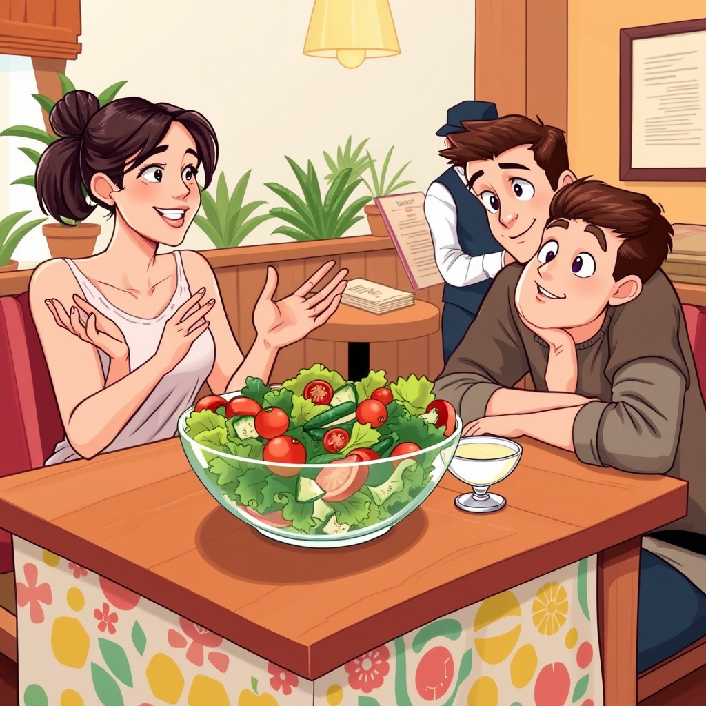 האם סלטים תמיד בריאים?