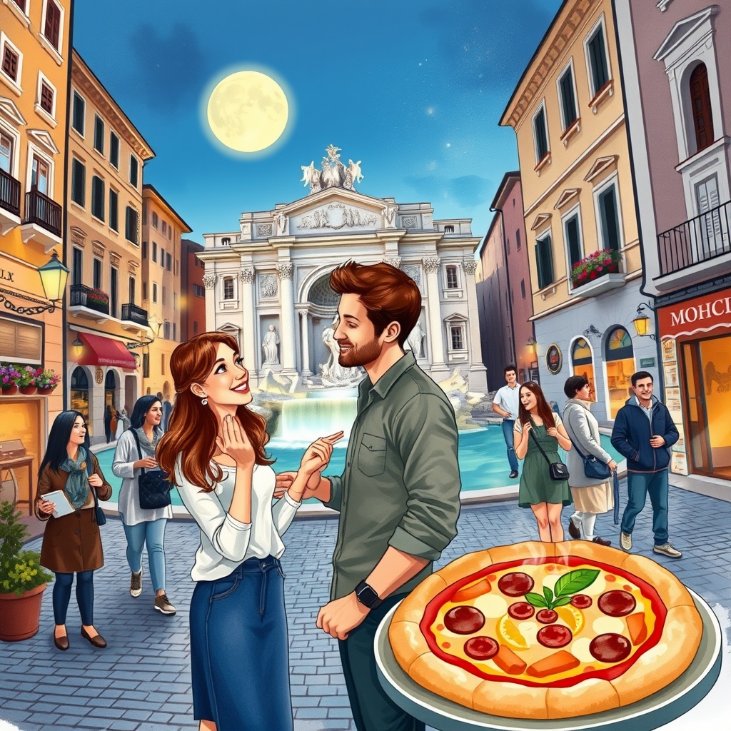 לילה קסום ברומא