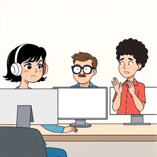 Sombras en la videollamada: un malentendido viral en la oficina remota