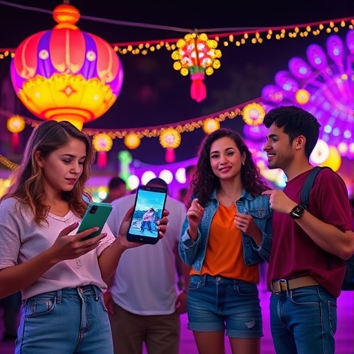 Los filtros del festival de luces