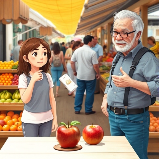 Confusión en el mercado central