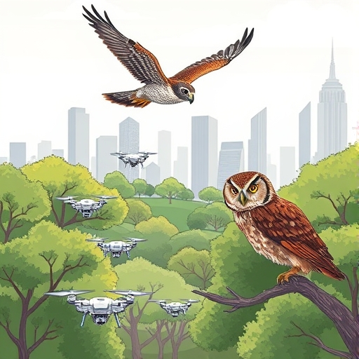 Ojo de halcón en la ciudad digital