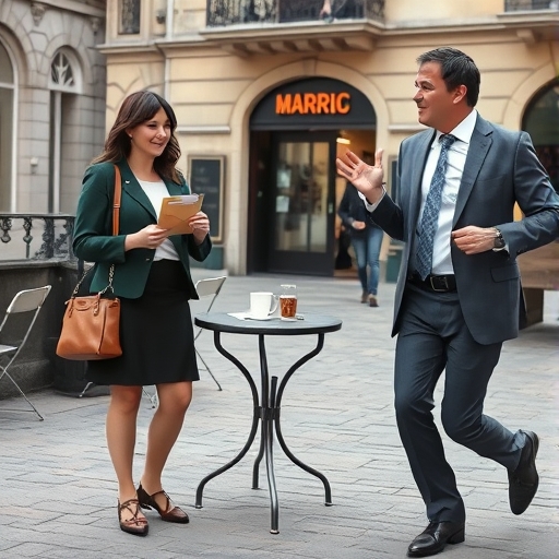 La carta extraviada en la plaza central