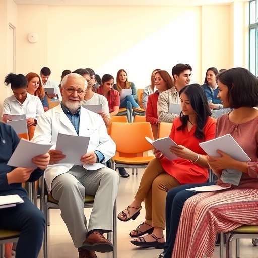 Conversaciones cruzadas en la sala de espera