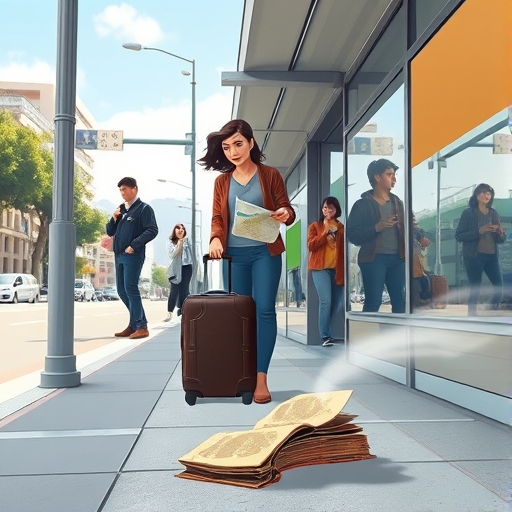 El paradero que trastorna el destino