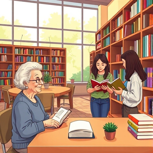 La biblioteca que unió a dos generaciones