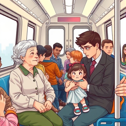 La voz invisible del metro