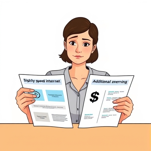 La decisión entre dos propuestas de internet en casa